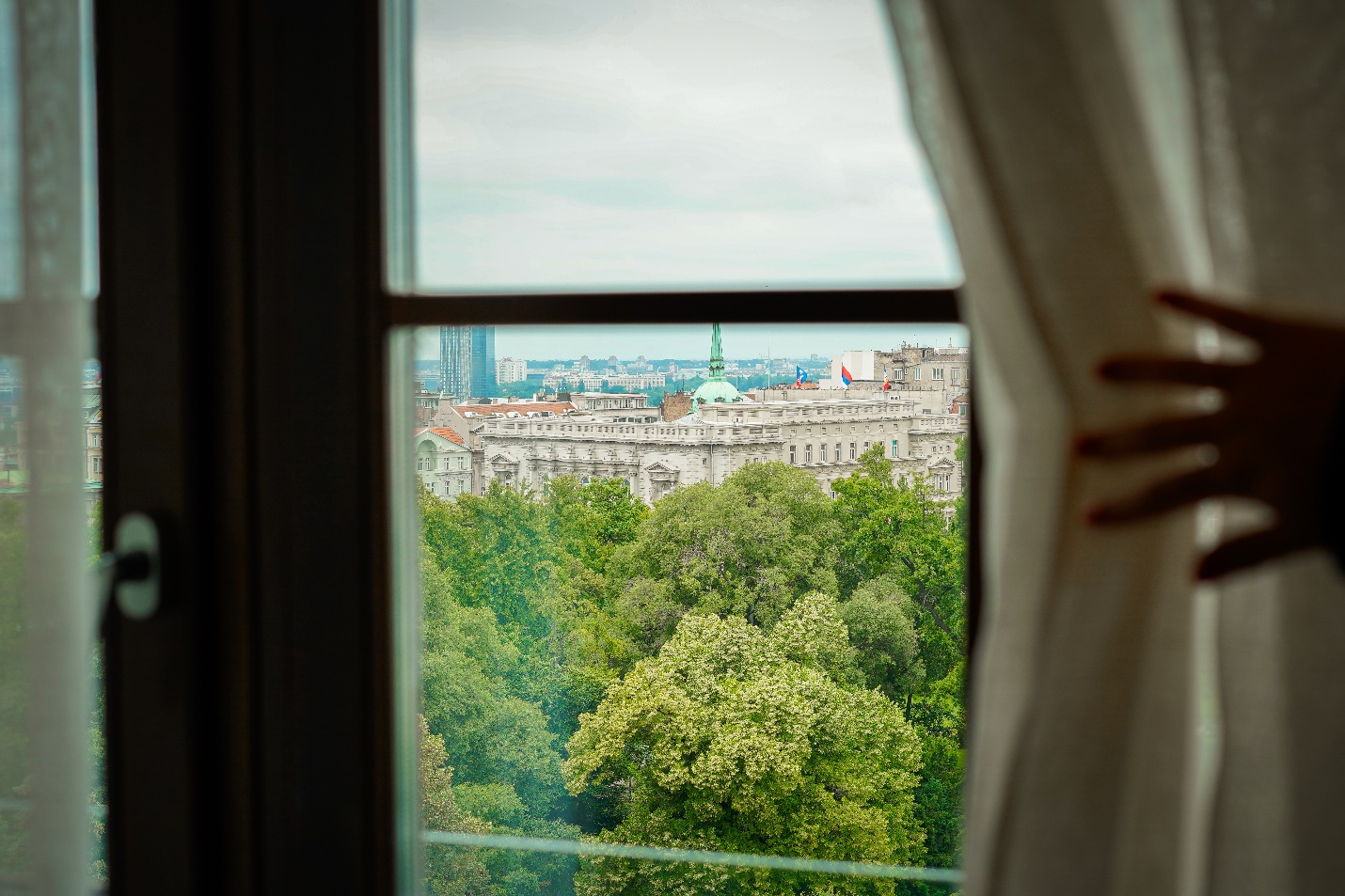 Hotel Excelsior Belgrade - View from window