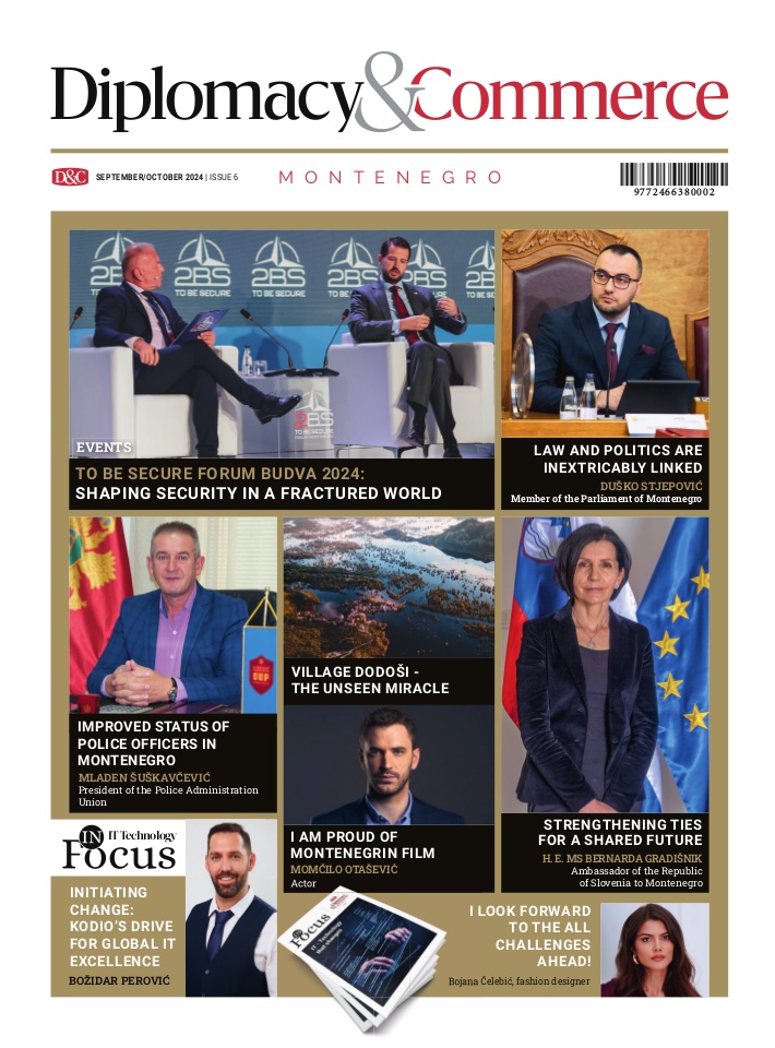 Diplomacy&Commerce Montenegro - No 6 - September-October 2024 - Cover